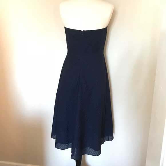 J Crew strapless textured dress size 6 - Picture 3 of 6